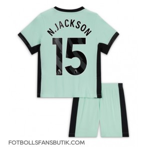 Chelsea Nicolas Jackson #15 Replika Tredje Tröja Barn 2023-24 Kortärmad (+ Korta byxor)